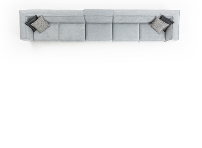 Italienische Möbel big Sofa Couch 8 Sitzer Italienische xxl Couchen Sofas Textil